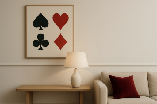 Rentouttavan kotiympäristön luominen kasinoteemaisella sisustuksella